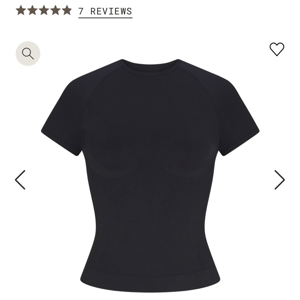 Skims CONTOUR NYLON T-SHIRT
